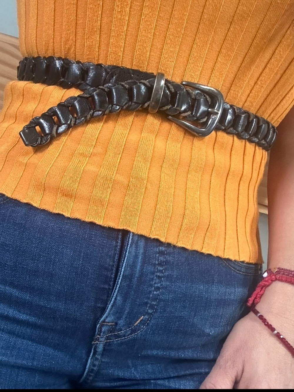 ST. John’s Bay Buffalo Leather Belt